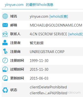 音乐域名yinyue.com易主 交易价达7位数